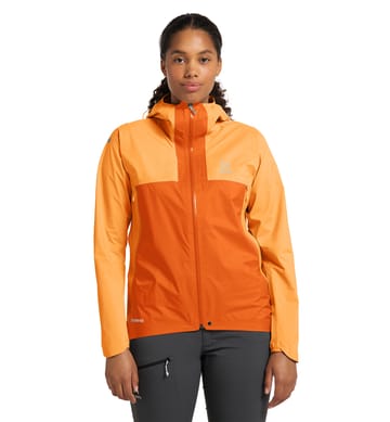 L.I.M GTX Active Jacket Women Soft Orange/Flame Orange