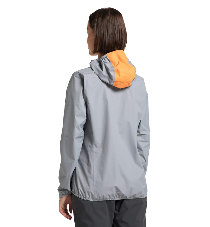 L.I.M GTX Jacket Women Concrete/Soft Orange