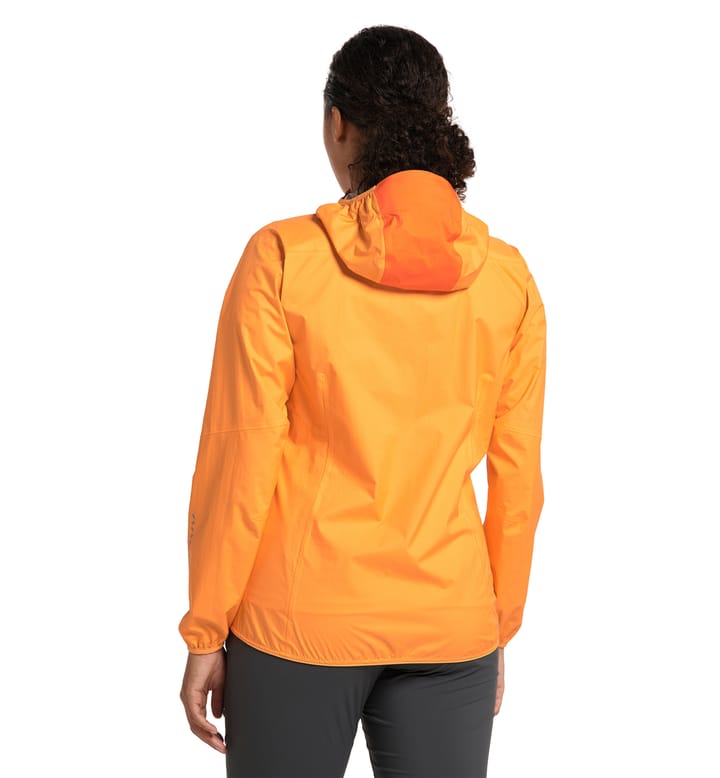 L.I.M PROOF Jacket Women Soft Orange/Flame Orange