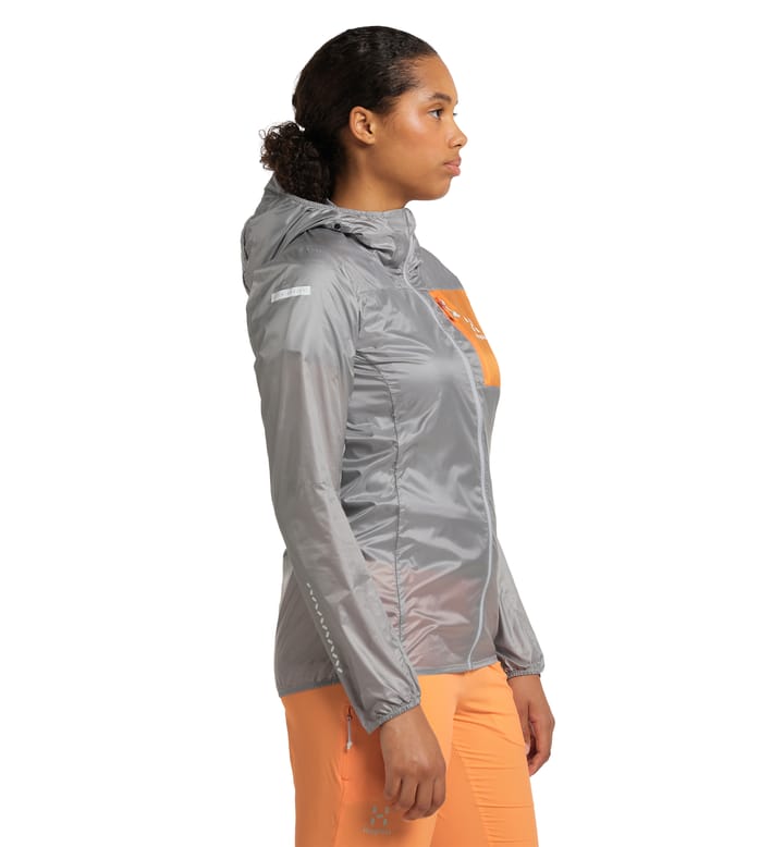 L.I.M Shield Hood Women, L.I.M Shield Hood Women Concrete/Soft Orange L.I.M Shield Hood Women, L.I.M Shield Hood Women Concrete/Soft Orange