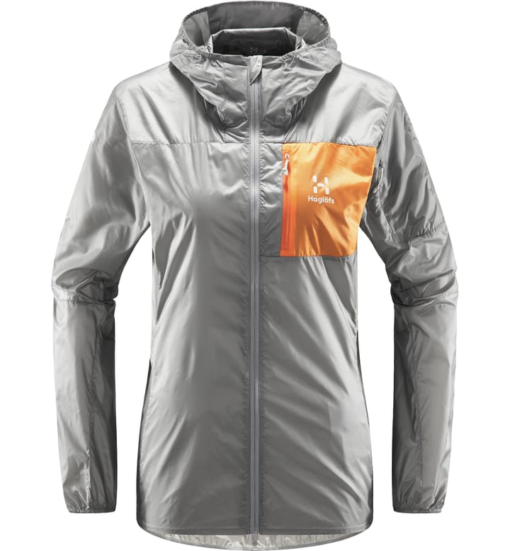 L.I.M Shield Hood Women, L.I.M Shield Hood Women Concrete/Soft Orange L.I.M Shield Hood Women, L.I.M Shield Hood Women Concrete/Soft Orange