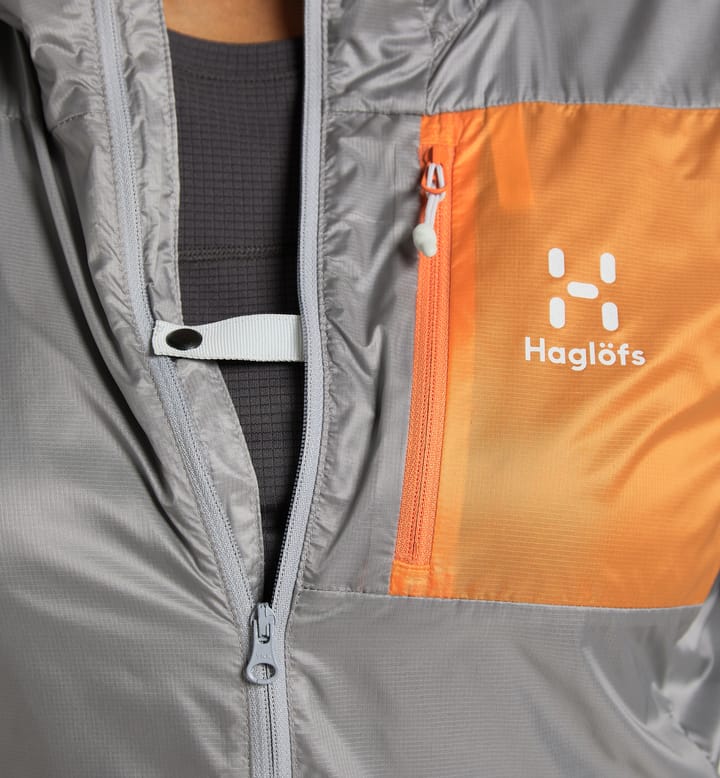 L.I.M Shield Hood Women, L.I.M Shield Hood Women Concrete/Soft Orange L.I.M Shield Hood Women, L.I.M Shield Hood Women Concrete/Soft Orange