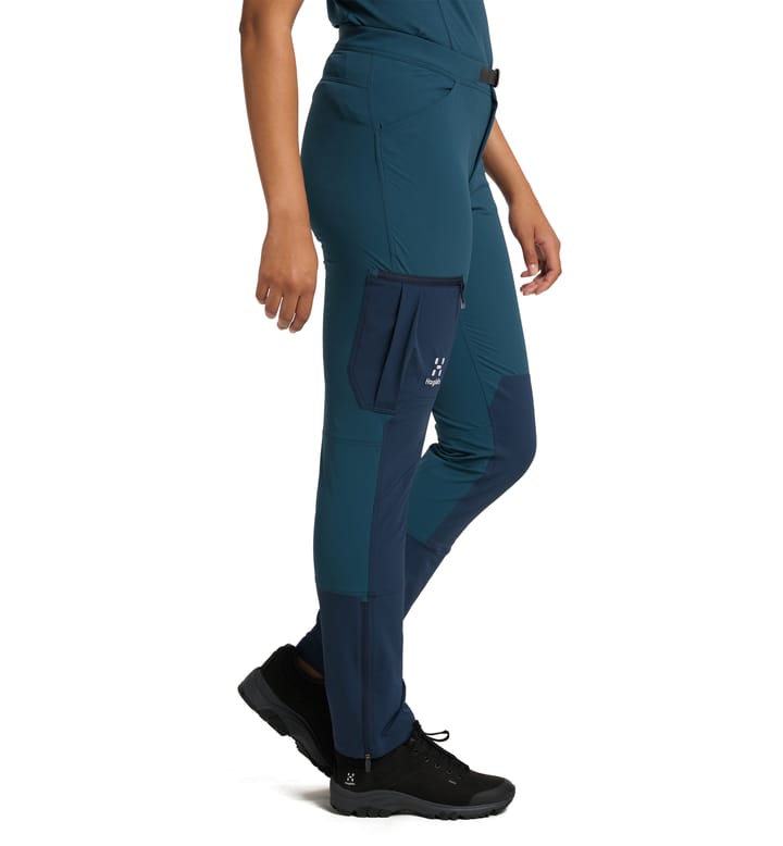 Lizard Softshell Pant Women, Lizard Pant Women Dark Ocean/Tarn Blue Lizard Softshell Pant Women, Lizard Pant Women Dark Ocean/Tarn Blue