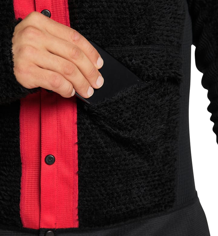 L.I.M ZT Sync 2 Mid Jacket Men True black/Zenith red L.I.M ZT Sync 2 Mid Jacket Men True black/Zenith red