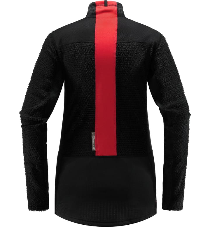 L.I.M ZT Sync 2 Mid Jacket Women True black/Zenith red L.I.M ZT Sync 2 Mid Jacket Women True black/Zenith red