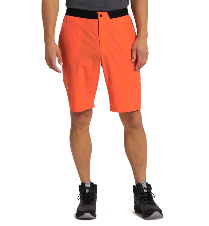 L.I.M Strive Lite Shorts Men, L.I.M Strive Lite Shorts Men Flame Orange