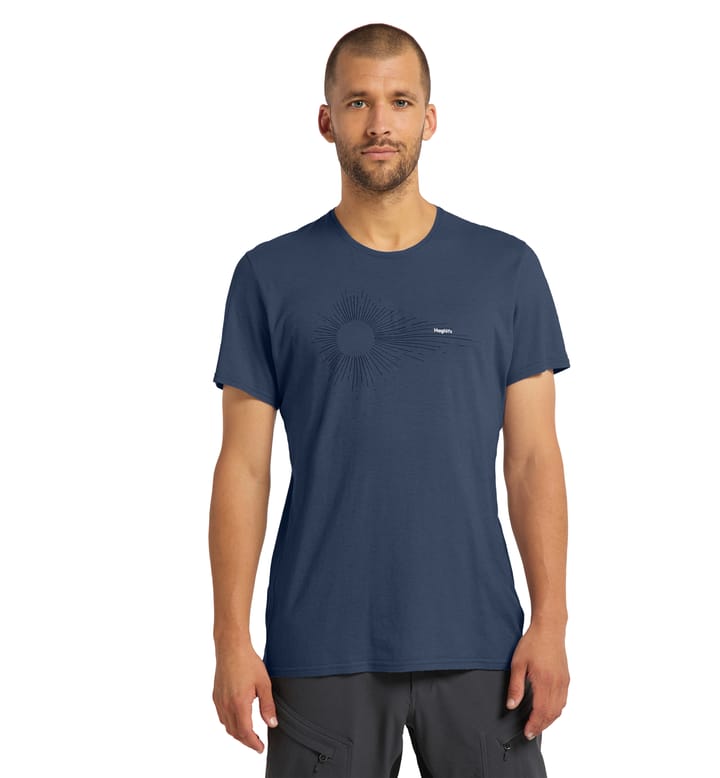 Träd Tee Print Men, Träd Tee Print Men Tarn Blue Träd Tee Print Men, Träd Tee Print Men Tarn Blue